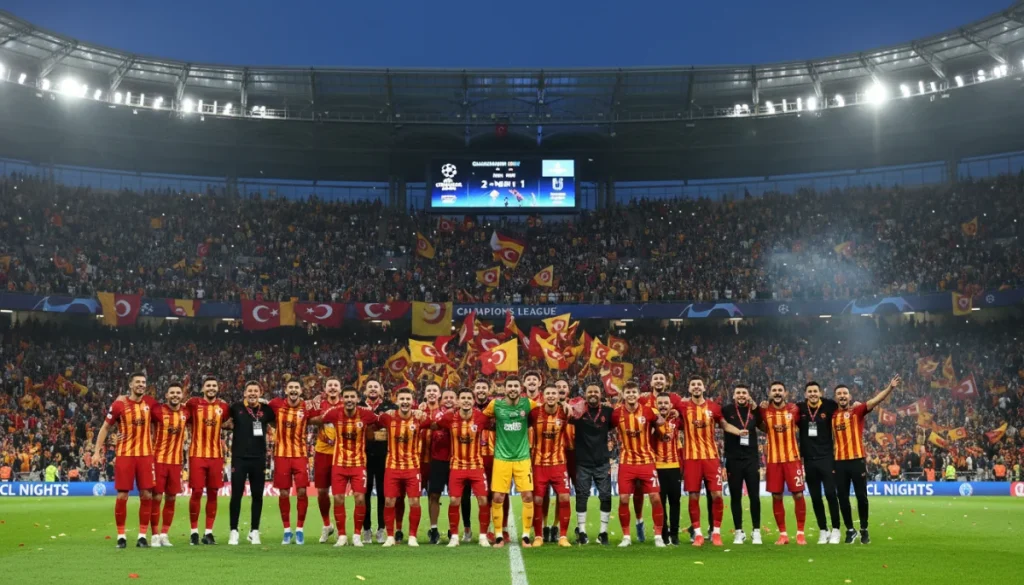Galatasaray, Liverpool’u Yenerek Şampiyonlar Ligi’nde Umutlarını Artırdı