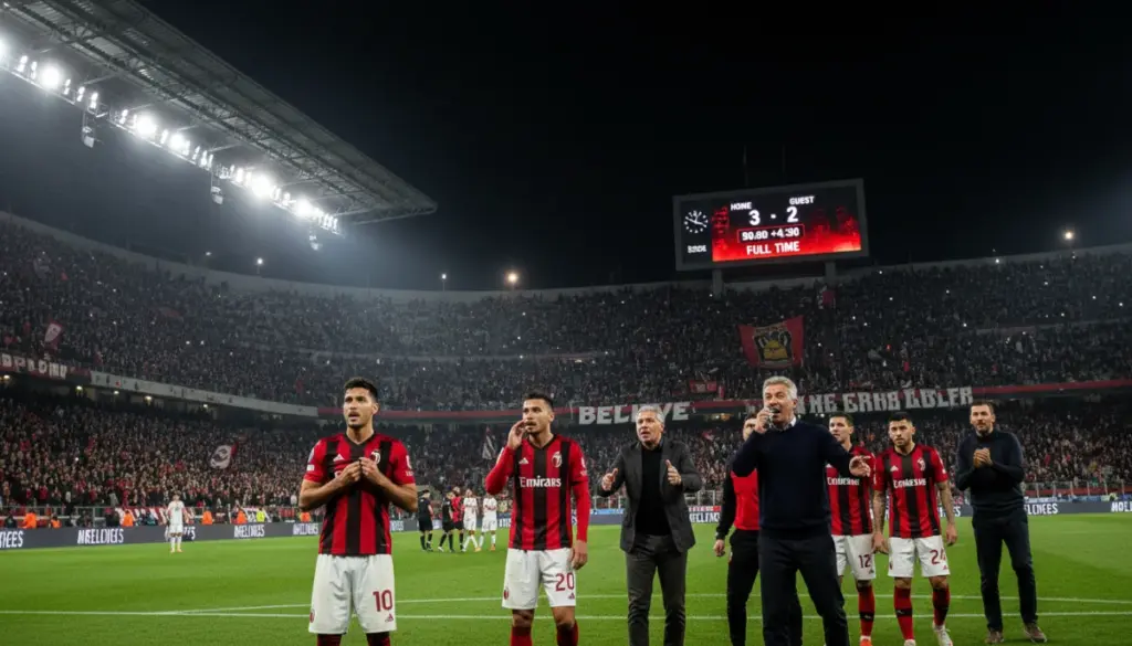 Rossoneri’nin Kriz Dönemi: Avrupa Yolunda Ciddi Engeller