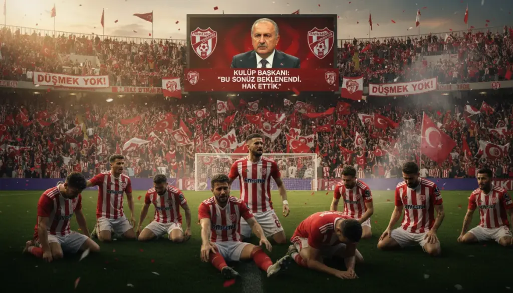 Süper Lig’de Hüzün: Antalyaspor 1. Lig’e Merhaba Dedi