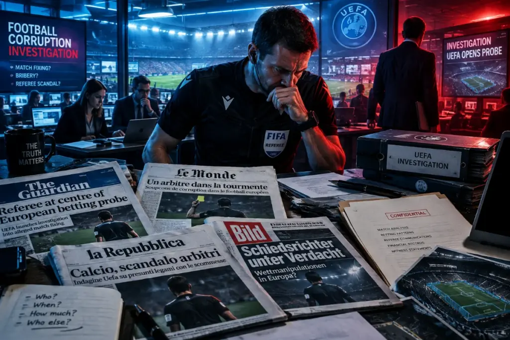 Türk Futbolunda Hakem Operasyonu: Uluslararası Medyada Büyük Yankı Uyandıran Soruşturma