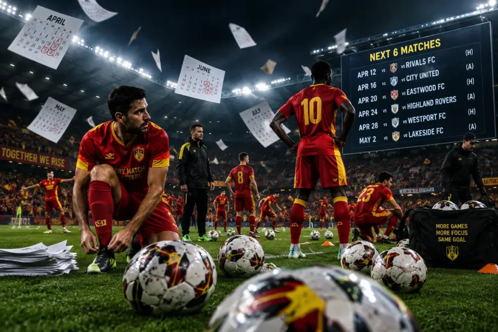 Galatasaray’ın 30 Günlük Kritik Virajı: 8 Maçta Kader Belirlenecek